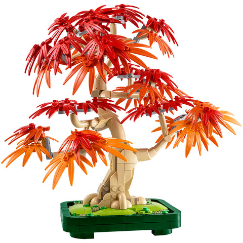 finished, LEGO Botanicals Japanese Red Maple Bonsai Tree 10348