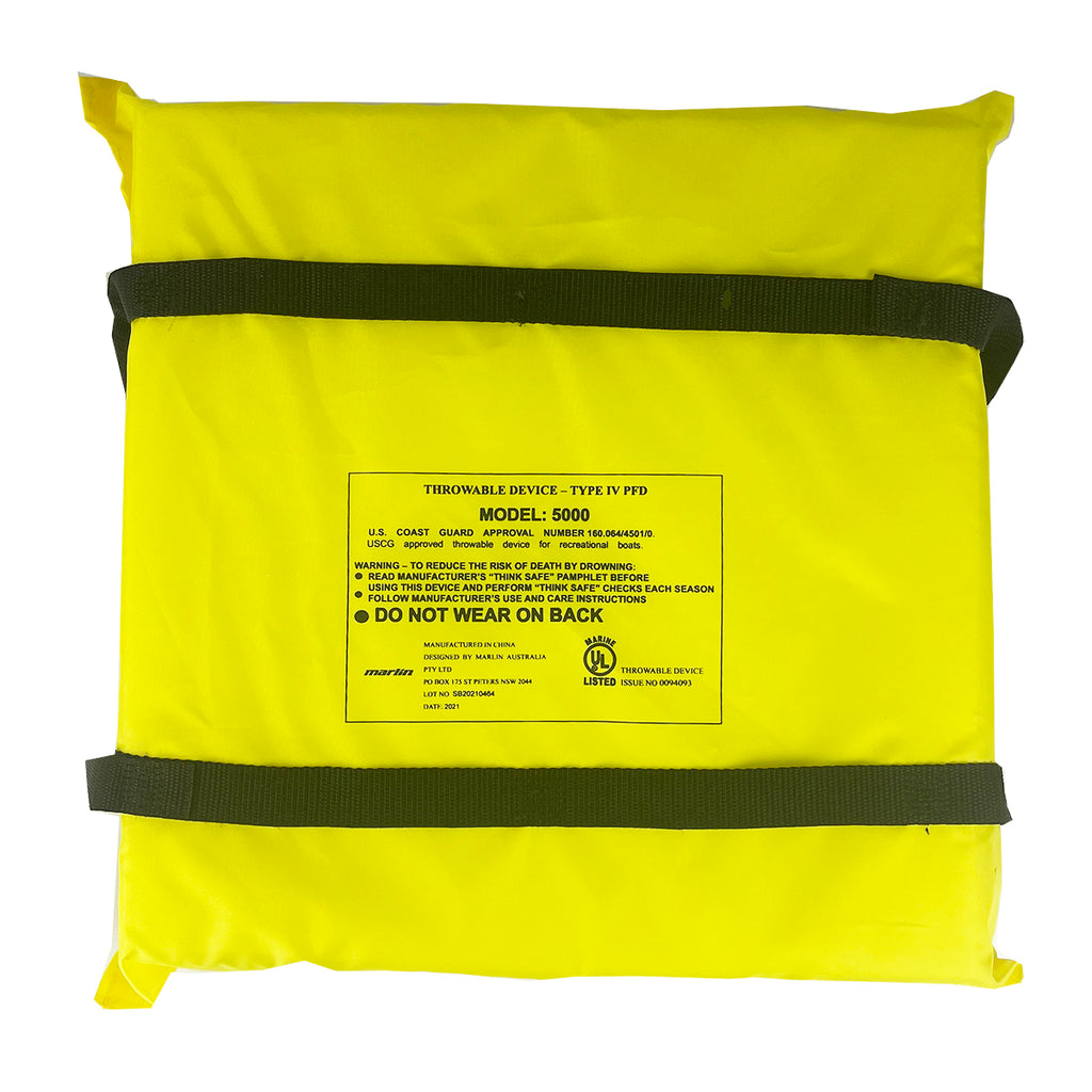 Seachoice Yellow Boat Flotation Throw Cushion 44900 Good's Store Online