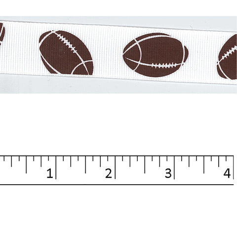 football themed ribbon