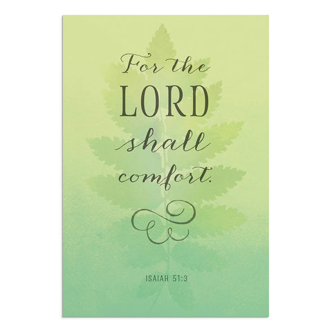 For the Lord card