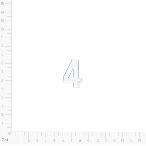 four, Number Applique M15491