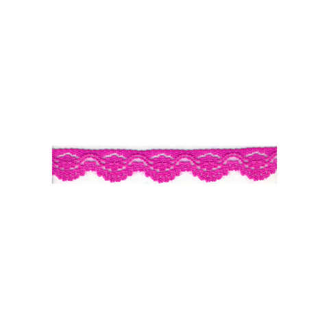 Fuchsia lace