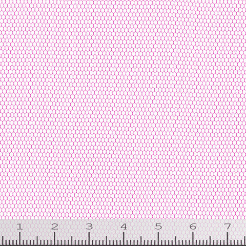 Fuschia mesh netting