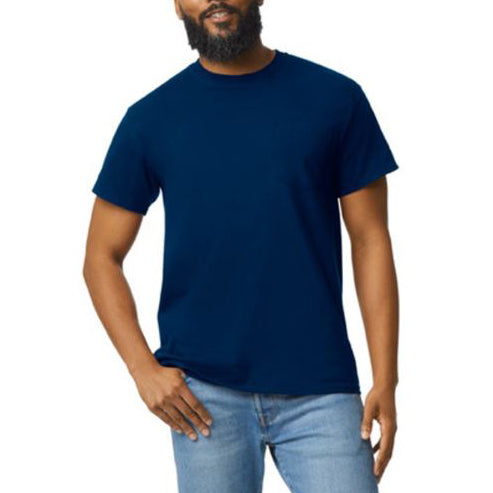Navy Ultra Cotton T-Shirt with Pocket
