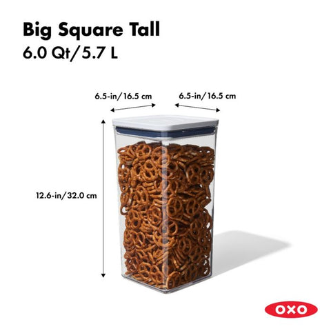 Big Square Tall POP Container 11233400