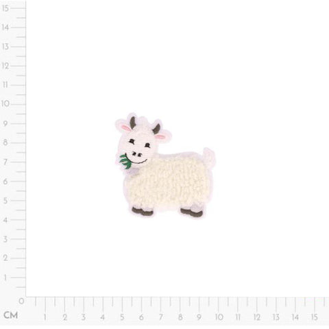 goat, Farm Animal Applique M16574
