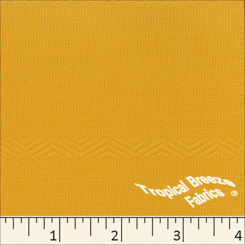 Diamond Stripe Poly Knit Fabric gold
