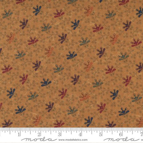 Clover Blossom Farm Collection Sweet Woodruff Cotton Fabric Gold