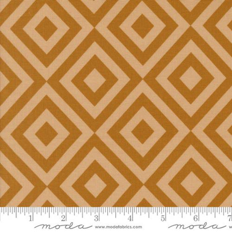 gold, Rainier Collection Glacier Peak Geometrics Cotton Fabric 38147