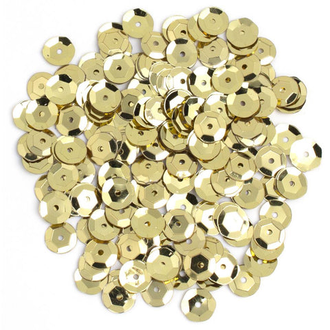 Gold sequins