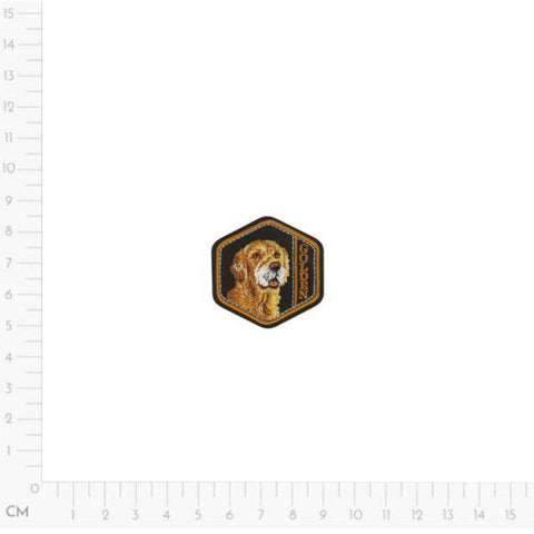 golden, Dog Applique 16181
