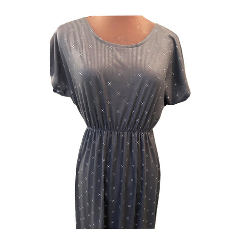 Grace Sack Dress Pattern gray front