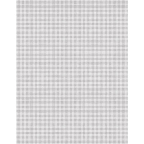 Gray check fabric