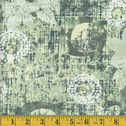 green, Knit Annalise Interlock Cotton Fabric 133