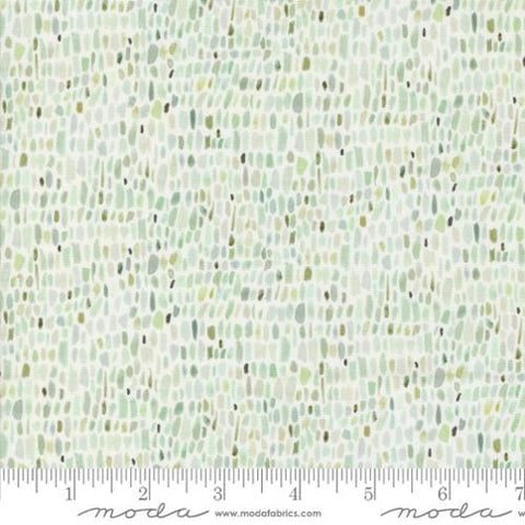 Blooming Lovely Collection Palette Watercolor Cotton Fabric 16977 green