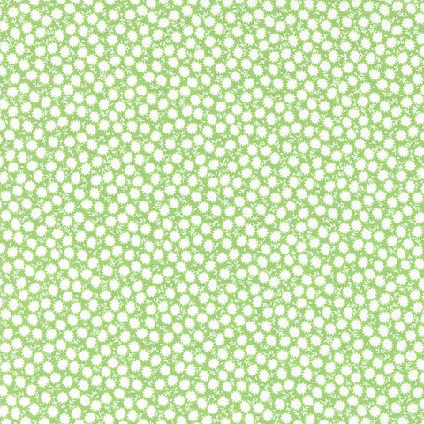 Sunflowers in My Heart Collection Fleur Blenders Cotton Fabric 27325 green