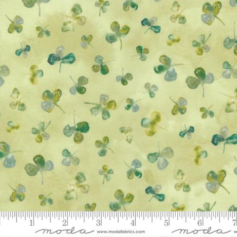 green, Sweet Cecily Collection Clover Blenders Cotton Fabric 24643