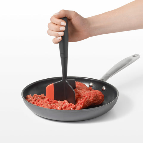 Stirring ground beef