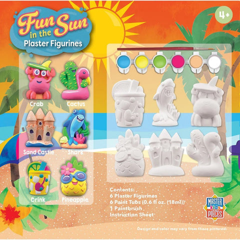 Fun in the Sun - Plaster Figurine Paint Set 22410