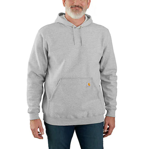 heather gray, Men's Big and Tall Midweight Hoodie K121