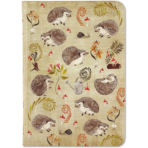 Back of hedgehog journal