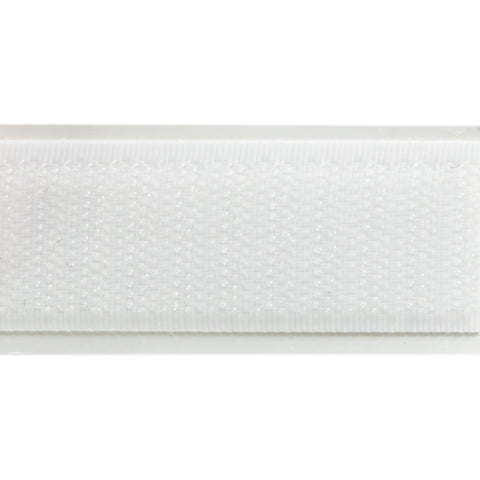 Hook side of velcro