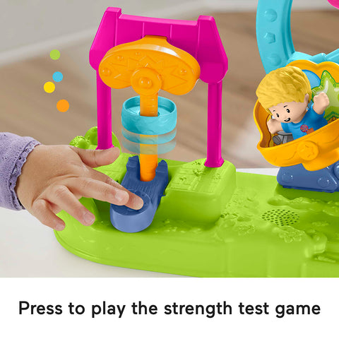 Press to play the strength test game