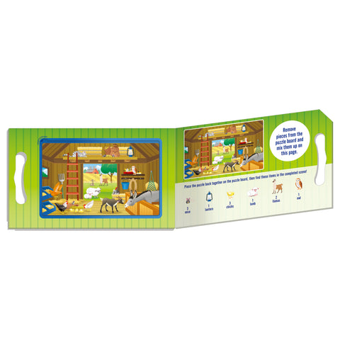 On the Farm puzzle book