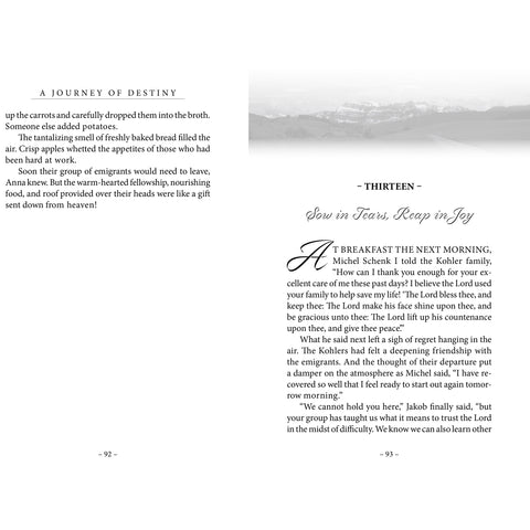 Inside of book