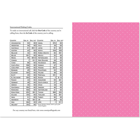Country dialing codes
