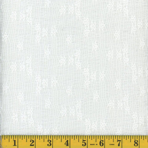 ivory, Bubble Lace Fabric 1402