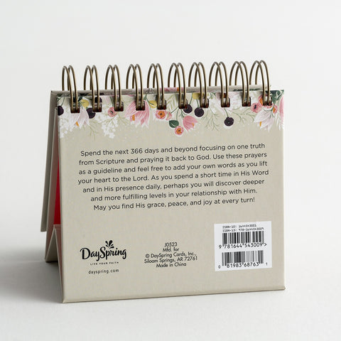 A Prayer A Day Perpetual Calendar Day Brightener J0523