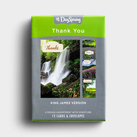 Boxed Cards Thank You J1027