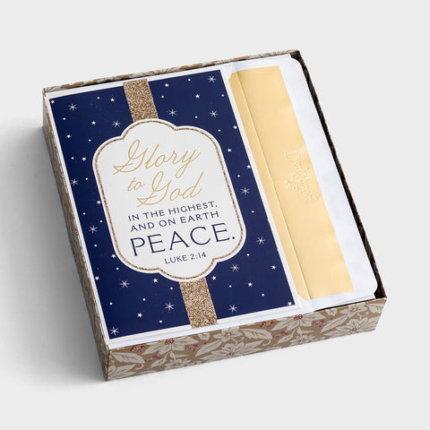 Glory to God in the Highest Boxed Christmas Cards J3379
