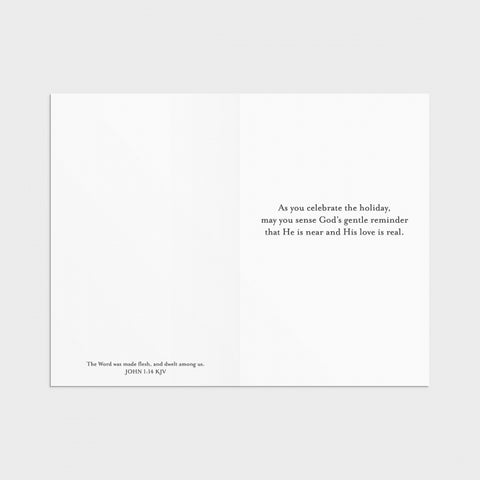 Inside of Card