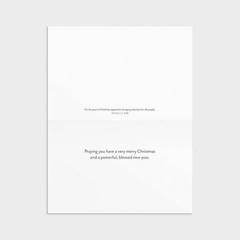 Inside of Card