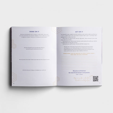 One Step Closer Devotional Guide: Unstoppable Inside Sample w/ QR code