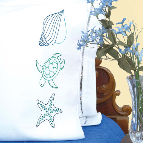 Beach Perle Edge Pillowcases 1600764