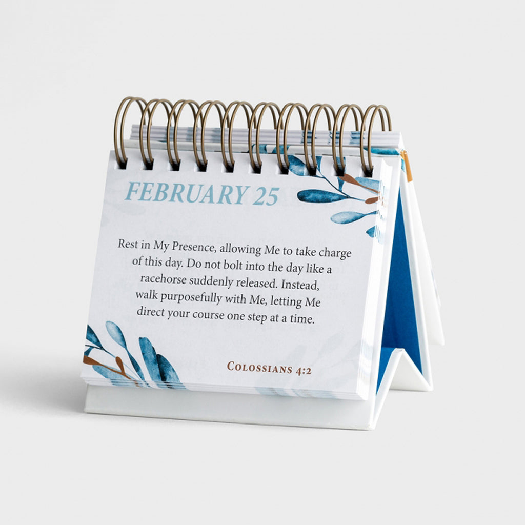 Dayspring Jesus Calling DayBrightener Large Print Perpetual Calendar