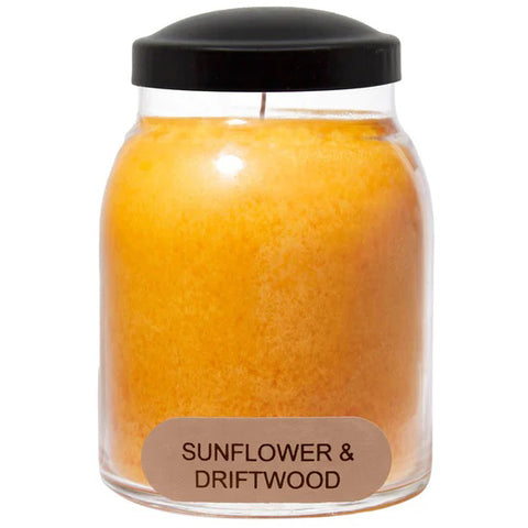 Sunflower & Driftwood Candle