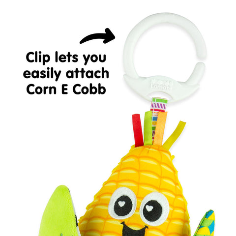 John Deere Cob Clip Baby Toy
