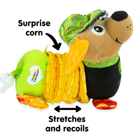 John Deere Corn E. Dog Baby Toy