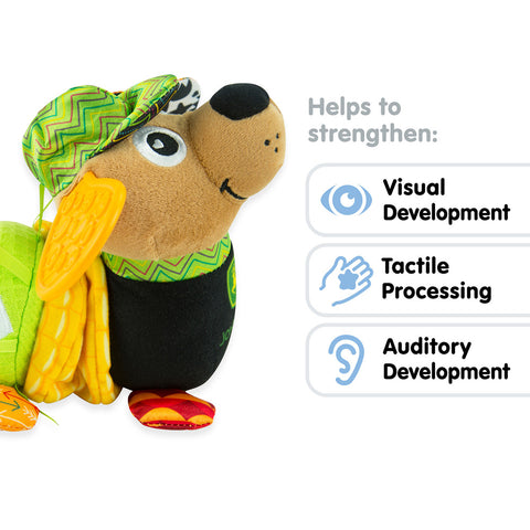 John Deere Corn E. Dog Baby Toy