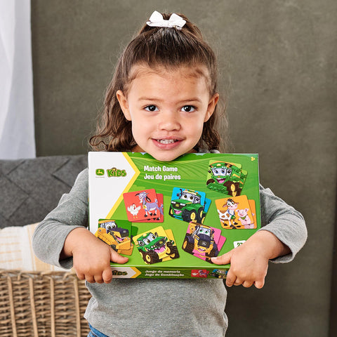 Girl holding box
