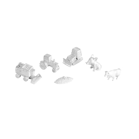 Farm theme playing pieces