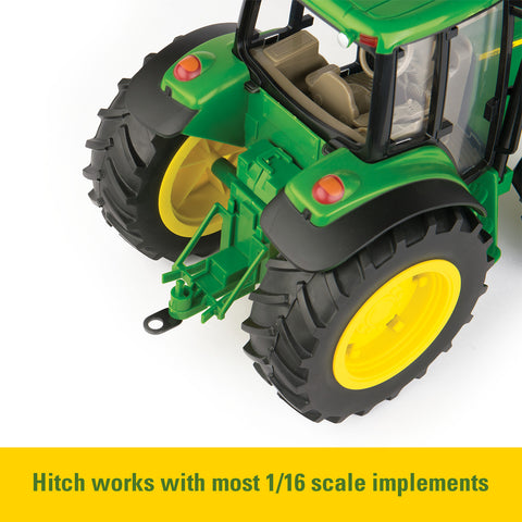 Hitch works with most 1/16 scale implements