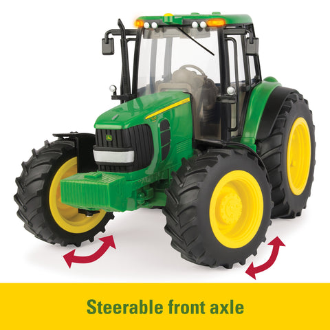 Steerable front axle
