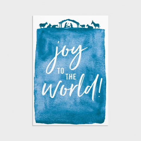 Joy to the World Christmas card
