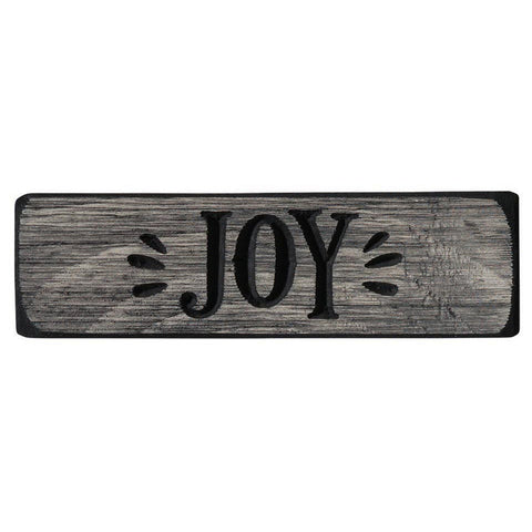 Joy wooden sign