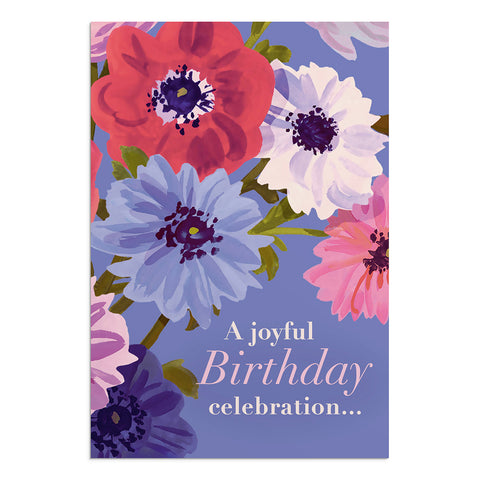 Joyful Birthday celebration card